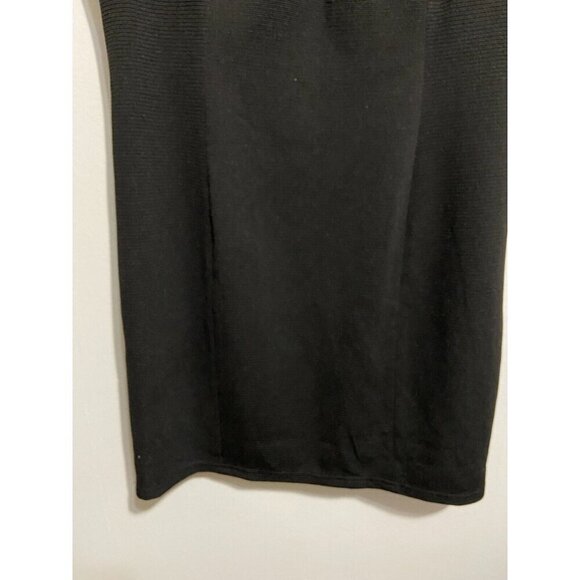 Sparkle & Fade Women's Sleeveless Black Fitted Dress Size L - Picture 11 of 13